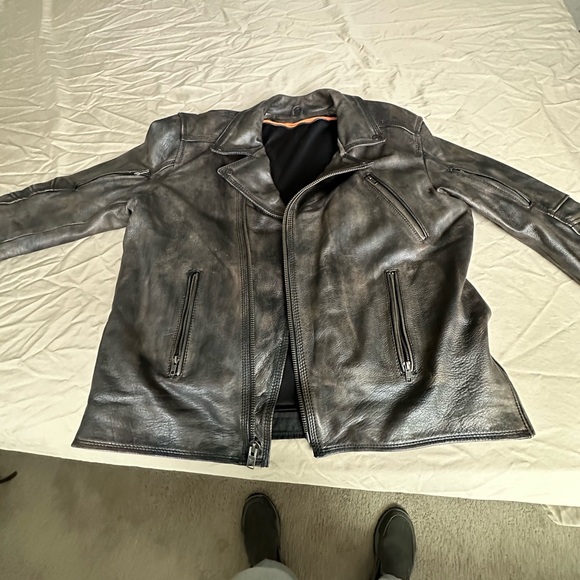 Men’s Leather motorcycle jacket